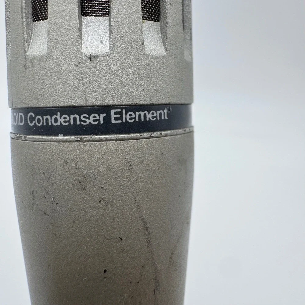 Electro-Voice CS15E Cardioid‎ Condenser Microphone UNTESTED EV Silver XLR USA